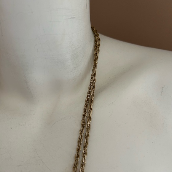 5/$25 Elegant Gold Chain Necklace vintage 24 inches ❤️ - Picture 3 of 8